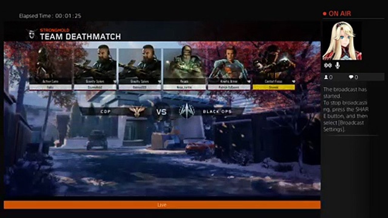 Live Cod Black ops 3