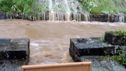 Inondations à La Roche-en-Ardennes