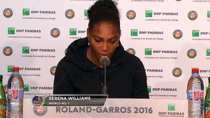Roland-Garros - S. Williams se réjouit de la réussite de Bertens
