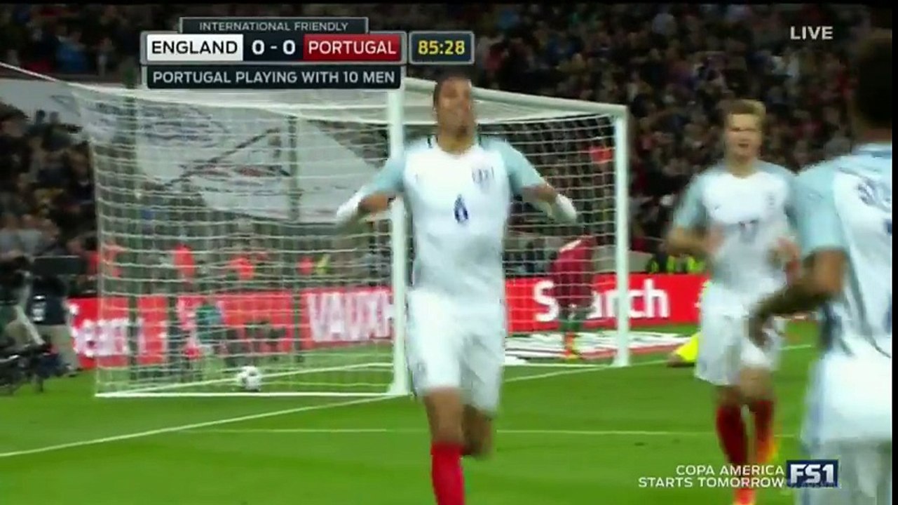 Chris Smalling Goal HD - England 1-0 Portugal 02.06.2016