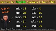Thai Lesson 19 - Thai Numbers 22,23,27,31,36,41,55,62,73,99 - Learn Thai Numbers