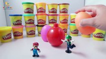 Uovo Di Pasqua Kinder Sorpresa Play Doh 9 || Mario And Luigi Giocattoli