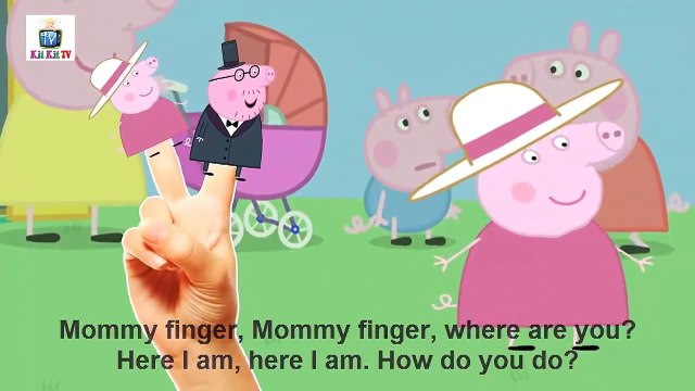 Finger Family Peppa Pig School Play Nursery Rhymes for Children Kids Songs video snippet