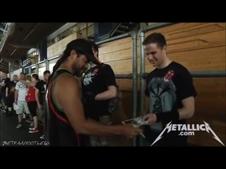 Metallica - Meet And Greet [Oslo May 23, 2012] HD