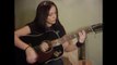 Lovely Guitar Girl plays OPETH` ballad 