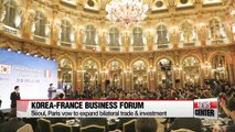 President Park attends Korea-France business forum