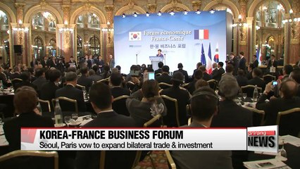 President Park attends Korea-France business forum