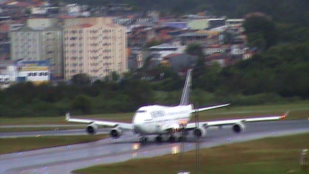 B747-400 ED FORCE EM GRU BRASIL!!!