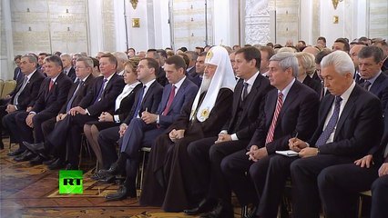 Путин об 'обнаглевших выходцах'... (камеру навели на Кадырова)