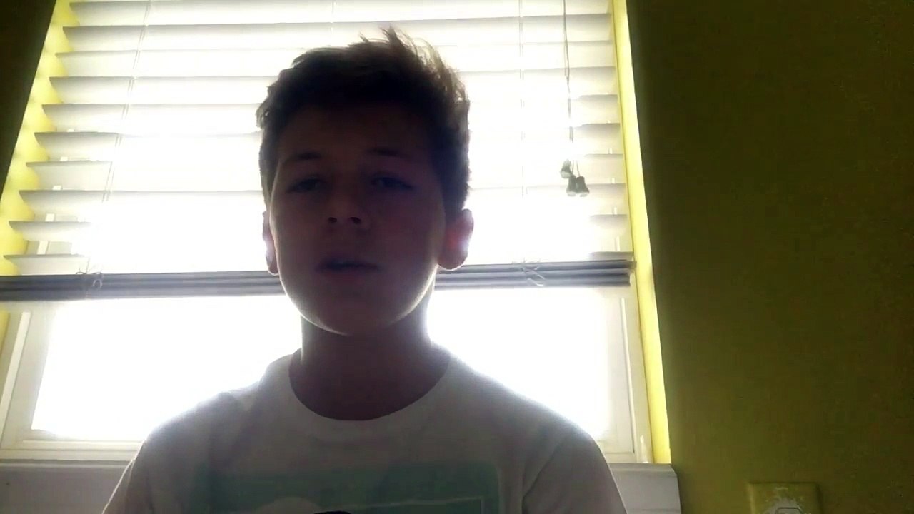 Justin Bieber Love Yourself sang by a 13 year old boy @justinbieber