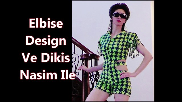 Azeri Vegan Qizi Aerobic Dans Egzersizi Yeşil Nasim