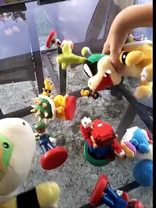 Bowser Plushers Kids (shorts):Bowser Jr's (1 minute lasting) toys!