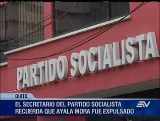 Partido Socialista, en medio del debate tras precandidatura de Ayala