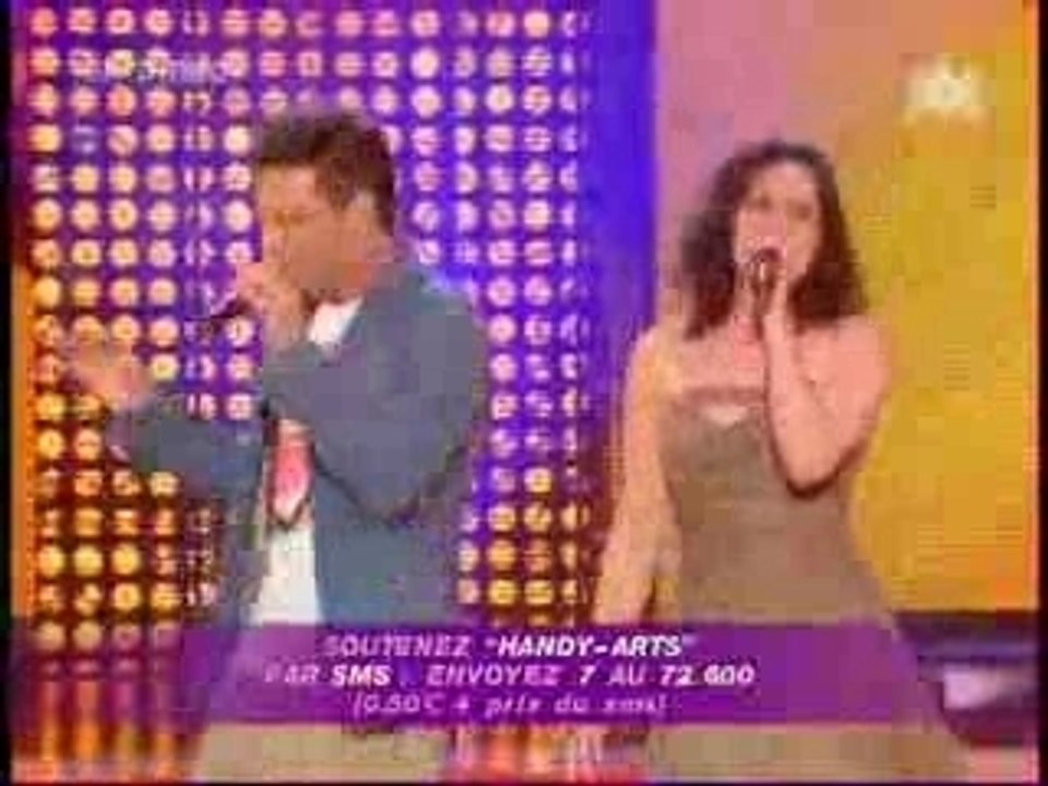Christophe maé et gaetane on s'attache