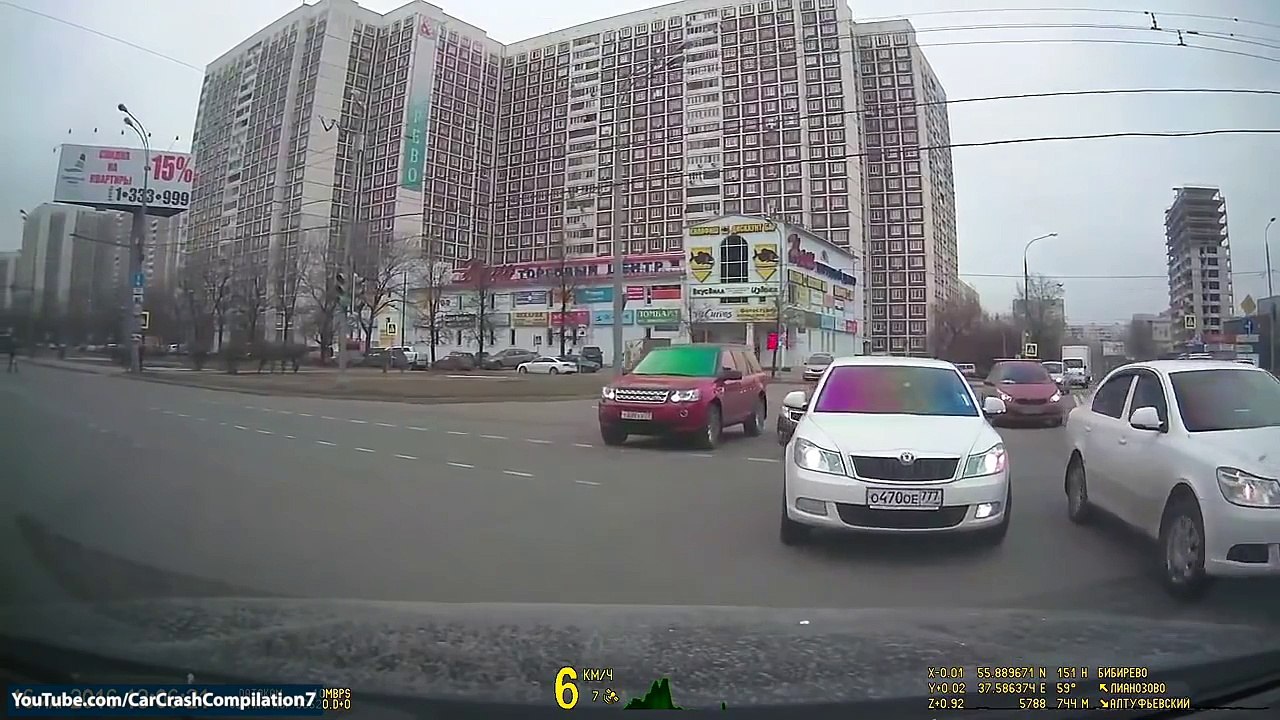 Car Crashes Compilation # 683 - March 2016 (English Subtitles)