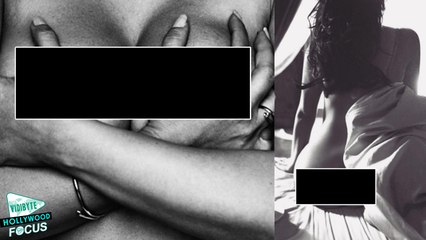 Kim Kardashian Bares B**t and Clutches Br**sts in Secret Project