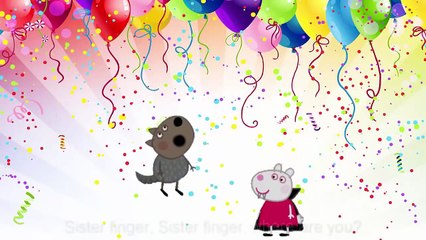 Peppa Pig Carnival Finger Family Nursery Rhyme video snippet