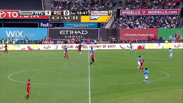 Yura Movsisyan Goal HD - New York City FC 1-1 Real Salt Lake - 02-06-2016 MLS