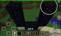 How to make a nether portal at mcpe 0.14.0