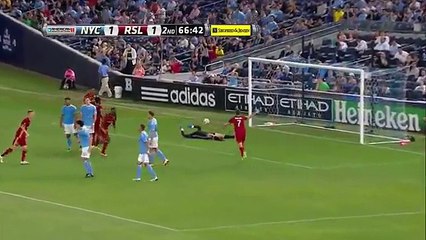 Burrito ripper Goal HD - New York City FC 1-2 Real Salt Lake  - 02-06-2016 MLS