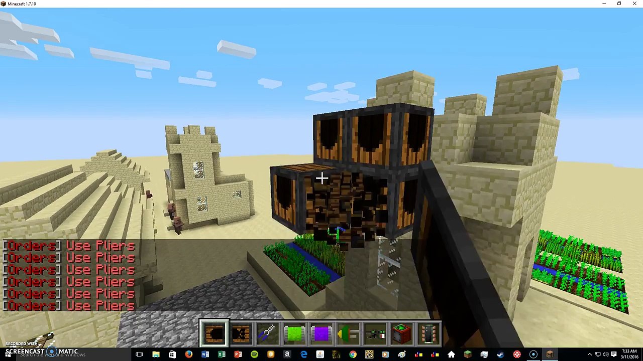 Tsar Bomba and Little Boy in Minecraft