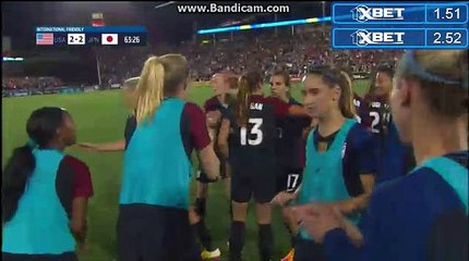 Alex Morgan second Goal ~ USA vs Japan 2-2