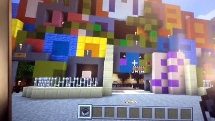 Minecraft Monsters Inc Ride Through