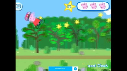 Peppa Pig Dinosaur Game APP for kids - Peppa's Bicycle Complete Walkthrough