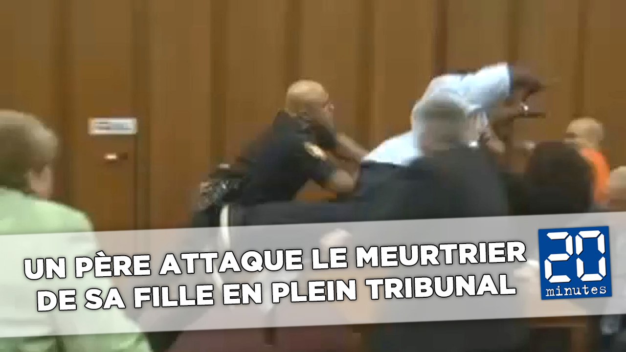 Un père de famille attaque le meurtrier de sa fille en plein tribunal