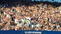 Mexican wave at Bruce Springsteen concert at Ullevi stadium, Gothenburg 27 July 2012
