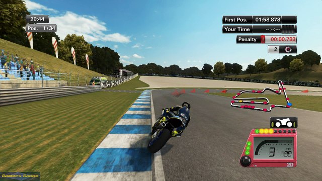 MotoGP14X64 - #23 Career #15 Motegi, practice p2