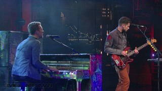 Coldplay - (Live on Letterman) 【HD】