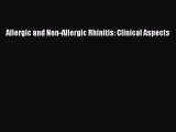Download Allergic and Non-Allergic Rhinitis: Clinical Aspects PDF Free
