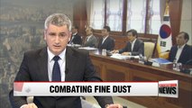 Gov't to roll out plans to tackle rising fine dust levels