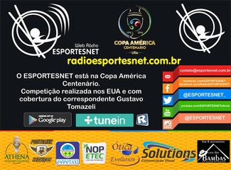 ESPORTESNET - Boletim - Diários da Copa América Centenário, Dia 1!