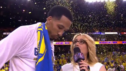 Shaun Livingston Postgame Interview   Cavaliers vs Warriors  Game 1   June 2, 2016   NBA Finals