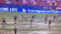 Match Between Fc Dallas And Houston Dynamo Gets Delayed Due Watered Pitch!