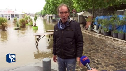 A Paris, l'eau monte et devrait dépasser les 6 mètres vendredi