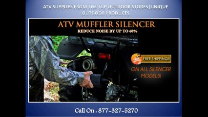 ATV Silencers  Quiet ATV Exhaust