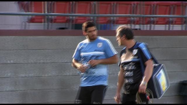 Luis Suárez completa su recuperación junto a la selección uruguaya en Phoenix