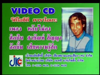 เพลง หลับไม่ลง - ศิลปิน  สายัณห์ สัญญา - ชุด เสียความรู้สึก