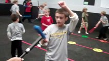 Kid's Martial Arts Class in Rockford: Weapons Defense/Traini