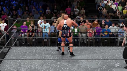 WWE 2K16 ken shamrock v kurt angle