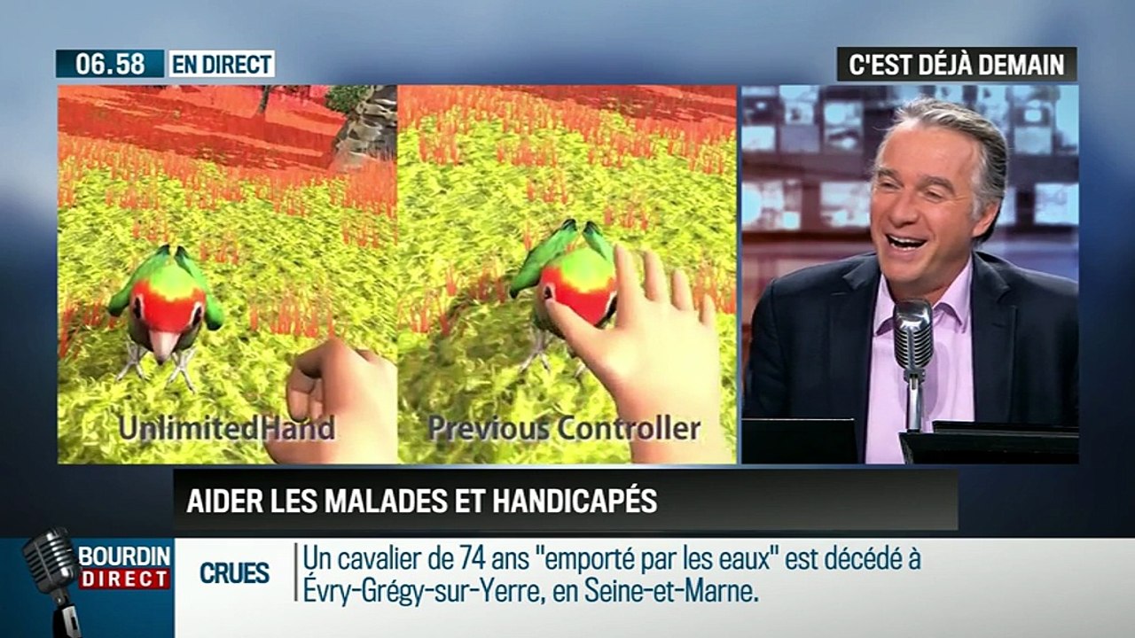 La chronique de Frédéric Simottel: La technologie au service des malades et des handicapés - 03/06