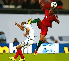 Bruno Alves sent off for high kick on Harry Kane