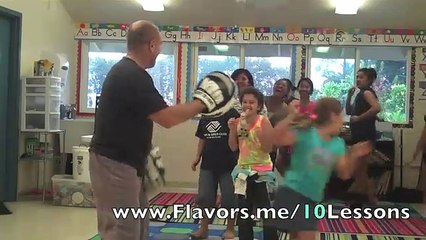 Girls Self-Defense Lessons, 2 of 10 Lessons by Tom Callos and Friends
