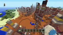 Minecraft: Xbox One-map seed-MESA BRYCE BIOME DESERT TEMPLE VILLAGE