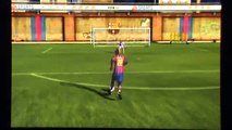 FC Barcelona VS Real Madrid 1st Half (fifa soccer 2010)