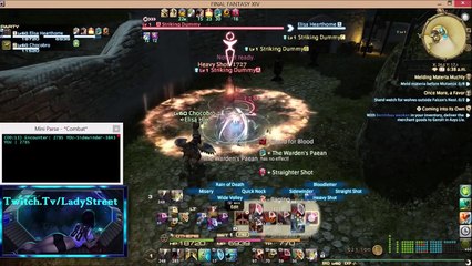 FFXIV, Bard Rotation 1550dps+ No Misery Ends! April/11/2016