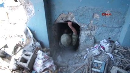Nusaybin'de PKK'lı Teröristlerin Kullandıkları Tüneller Bulundu